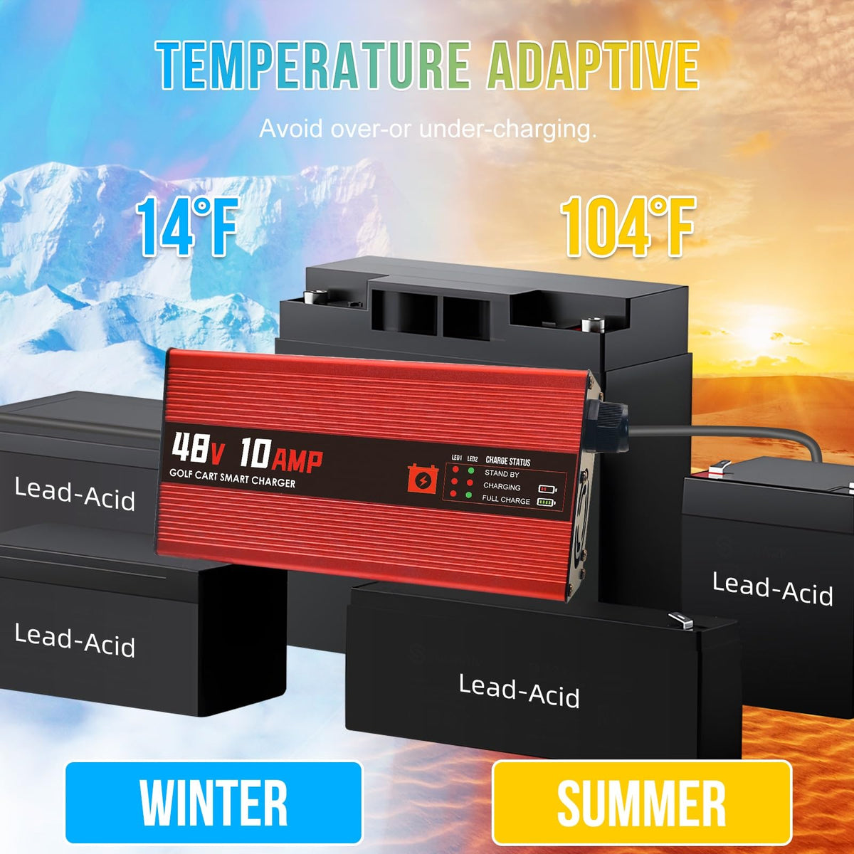 CAPTOK charger suitable for indoor garages and workshop spaces