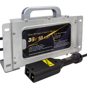 CAPTOK golf cart charger suitable for home, shop, or course.