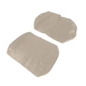 CARBBIA wipe-clean beige seat cover simplifies cleaning