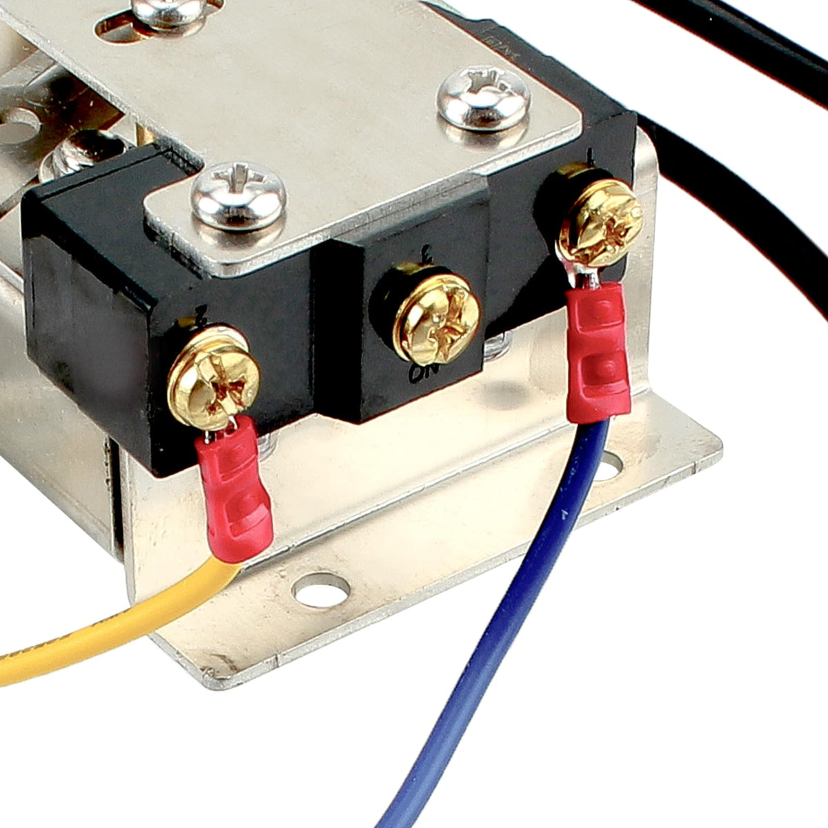 Carbhub 25267-G2 potentiometer top view, robust casing and contacts