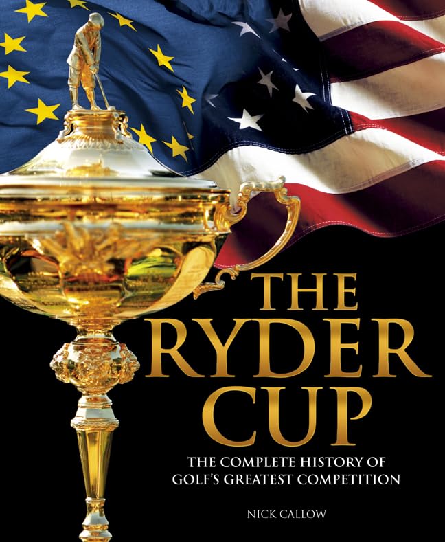 Carlton Books Ryder Cup history cover image, rich illustrations for golf fans