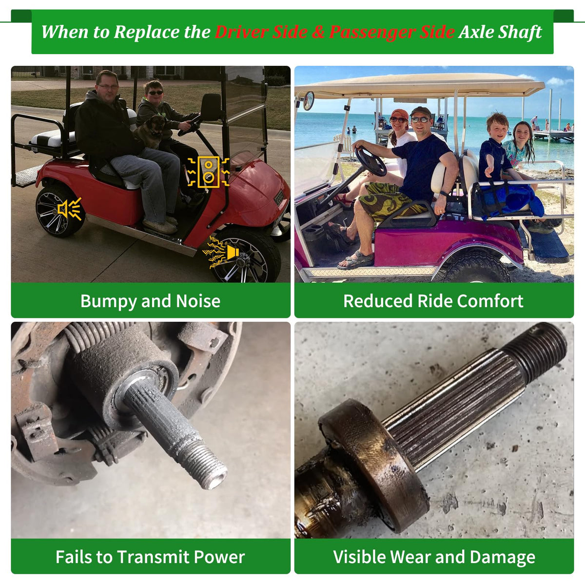 Cartalia 24-tooth spline detail highlights power transfer design