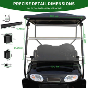 Cartalia 3/16 inch acrylic windshield shows durable, shatter-resistant design.