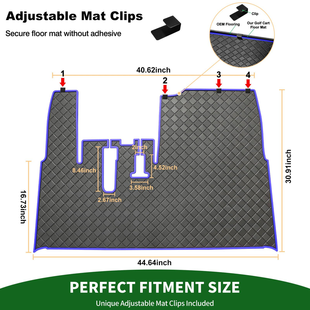 Cartalia 8mm natural rubber core offers durability and UV resistance.