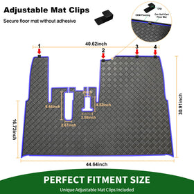 Cartalia 8mm natural rubber core offers durability and UV resistance.