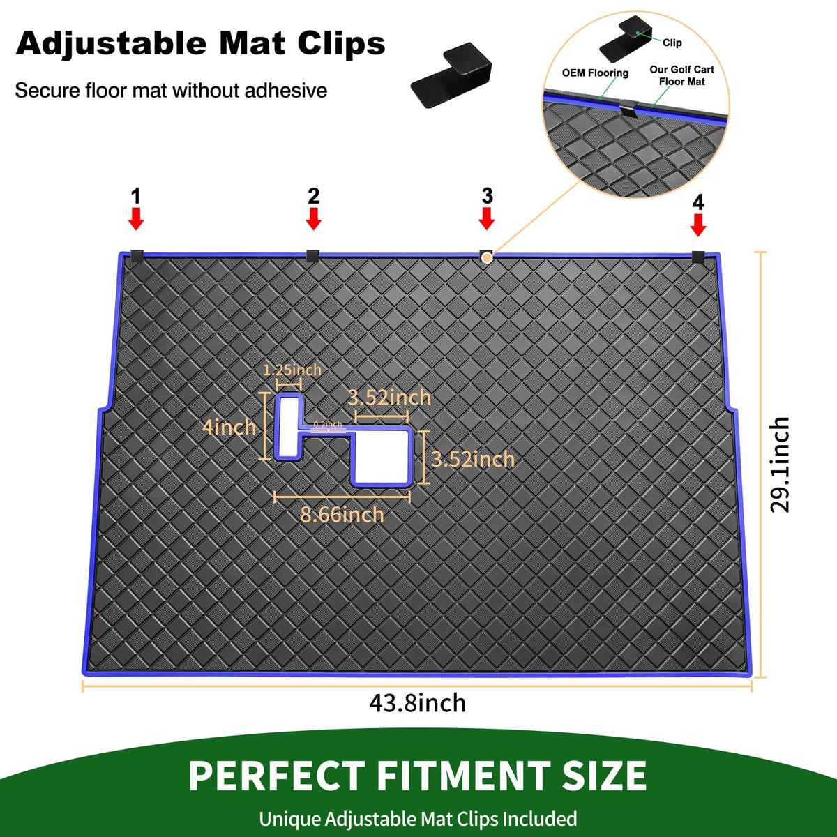 Cartalia 8mm natural rubber stays durable in extreme weather.