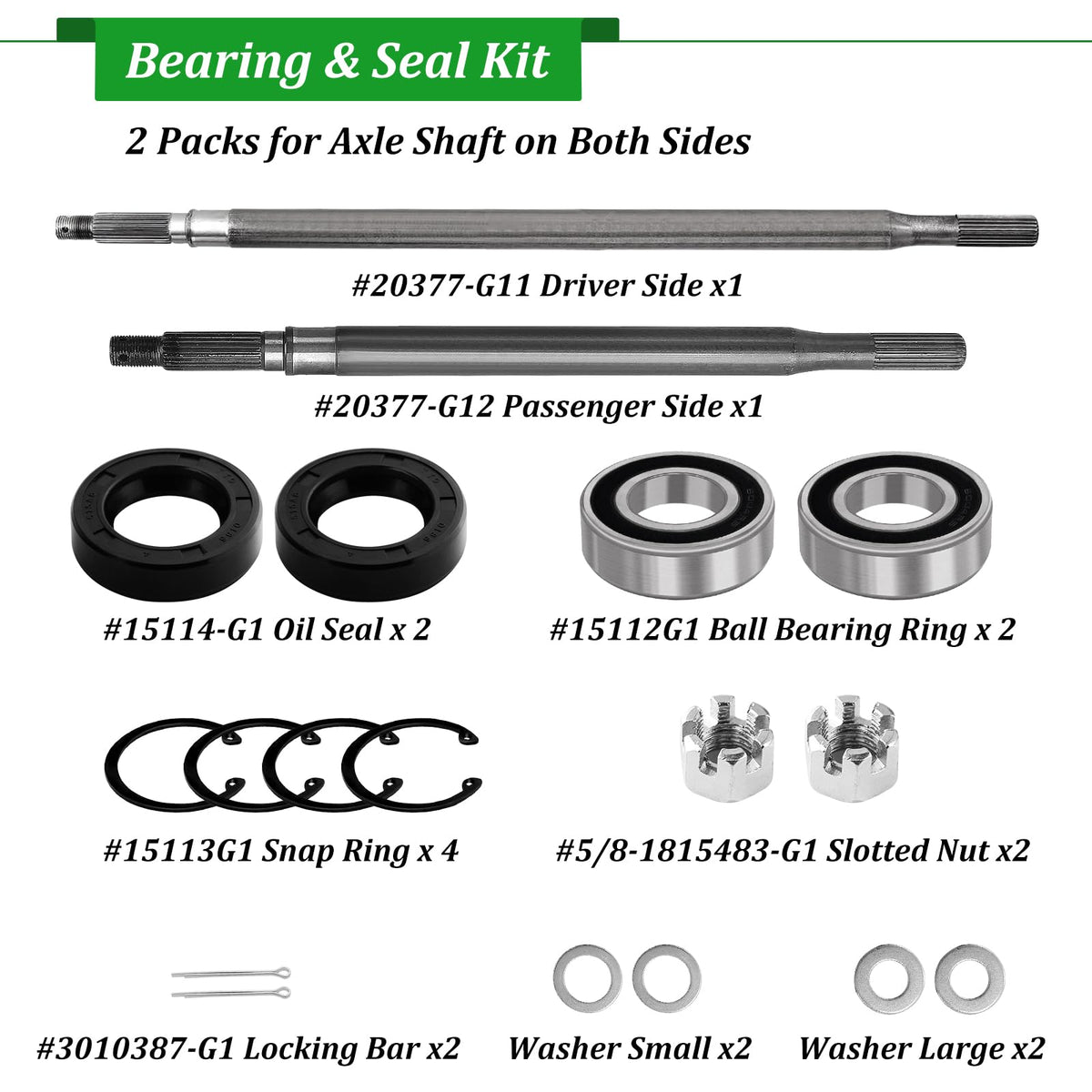Cartalia axle-shaft assembly demonstration shows proper fit