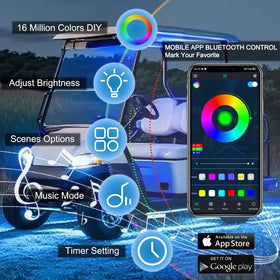 Cartalia Bluetooth app control module lets you customize colors and patterns