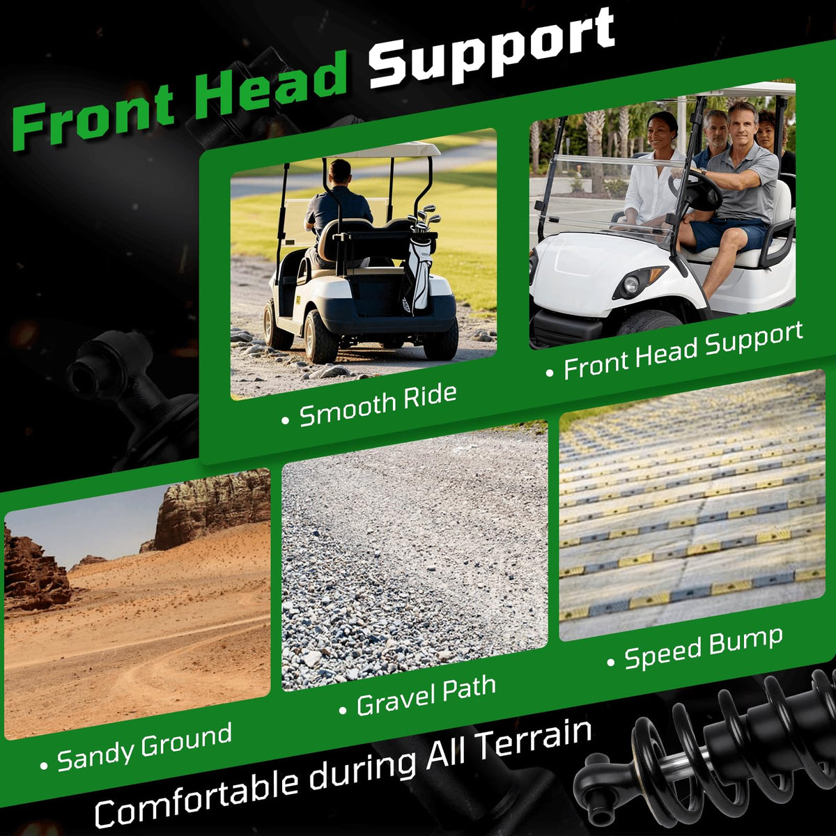 Cartalia bolt-on front shock installation for Yamaha models