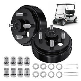 Cartalia EZGO brake drum with 30-tooth spline for enhanced braking reliability on golf carts