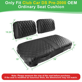 Cartalia front bench seat cover fits snugly and cleans easily.