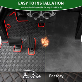Cartalia natural rubber mat offers durability and UV resistance