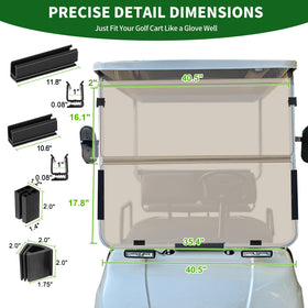 Cartalia easy tool-free assembly with included hardware.