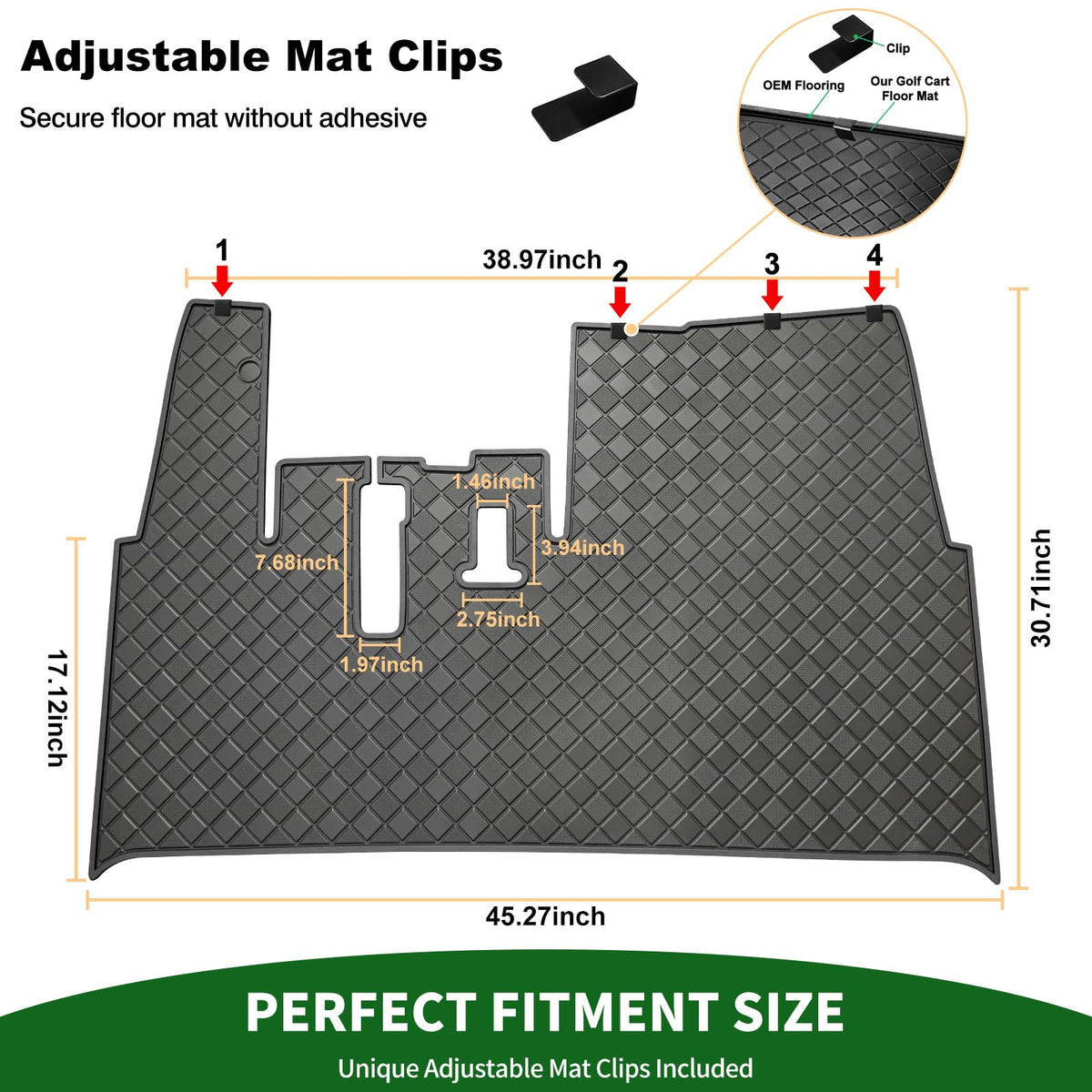 Cartalia easy-clean surface rinses quickly for a like-new look