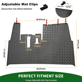 Cartalia easy-clean surface rinses quickly for a like-new look