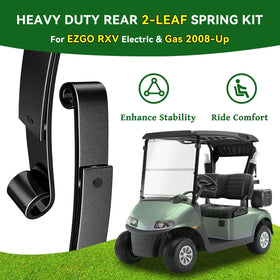 Cartalia EZGO RXV rear suspension assembly close-up for easier installation