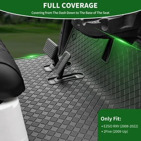 Cartalia 2Five floor mat with clip system for secure fit.