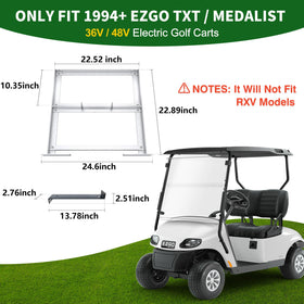 Cartalia EZGO TXT battery tray parts included ensure easy replacement and upgrades