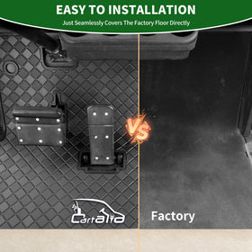 Cartalia EZGO TXT easy installation with four clips and easy maintenance