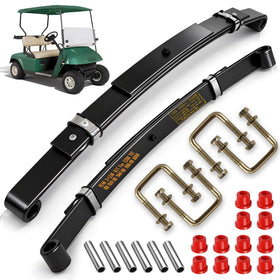 Cartalia EZGO TXT rear 3-leaf springs kit improves load handling.