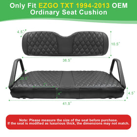 Cartalia EZGO TXT straps and buckles ensure secure, tool-free installation