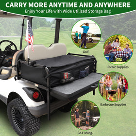 Cartalia fits Yamaha, EZGO, and Club Car four-seat carts for versatile compatibility.