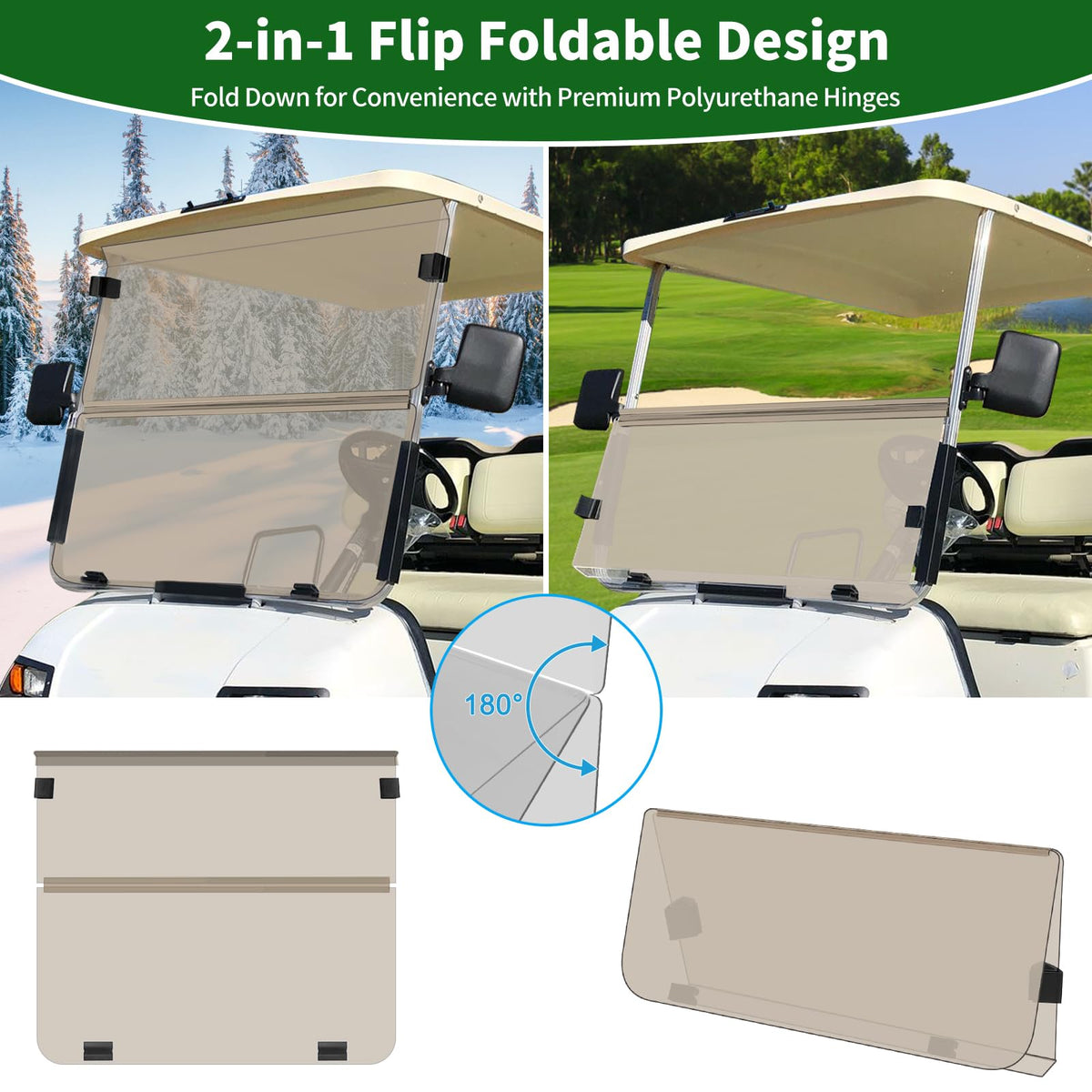 Cartalia fits 1x1 front rails for secure, rattle-free ride.