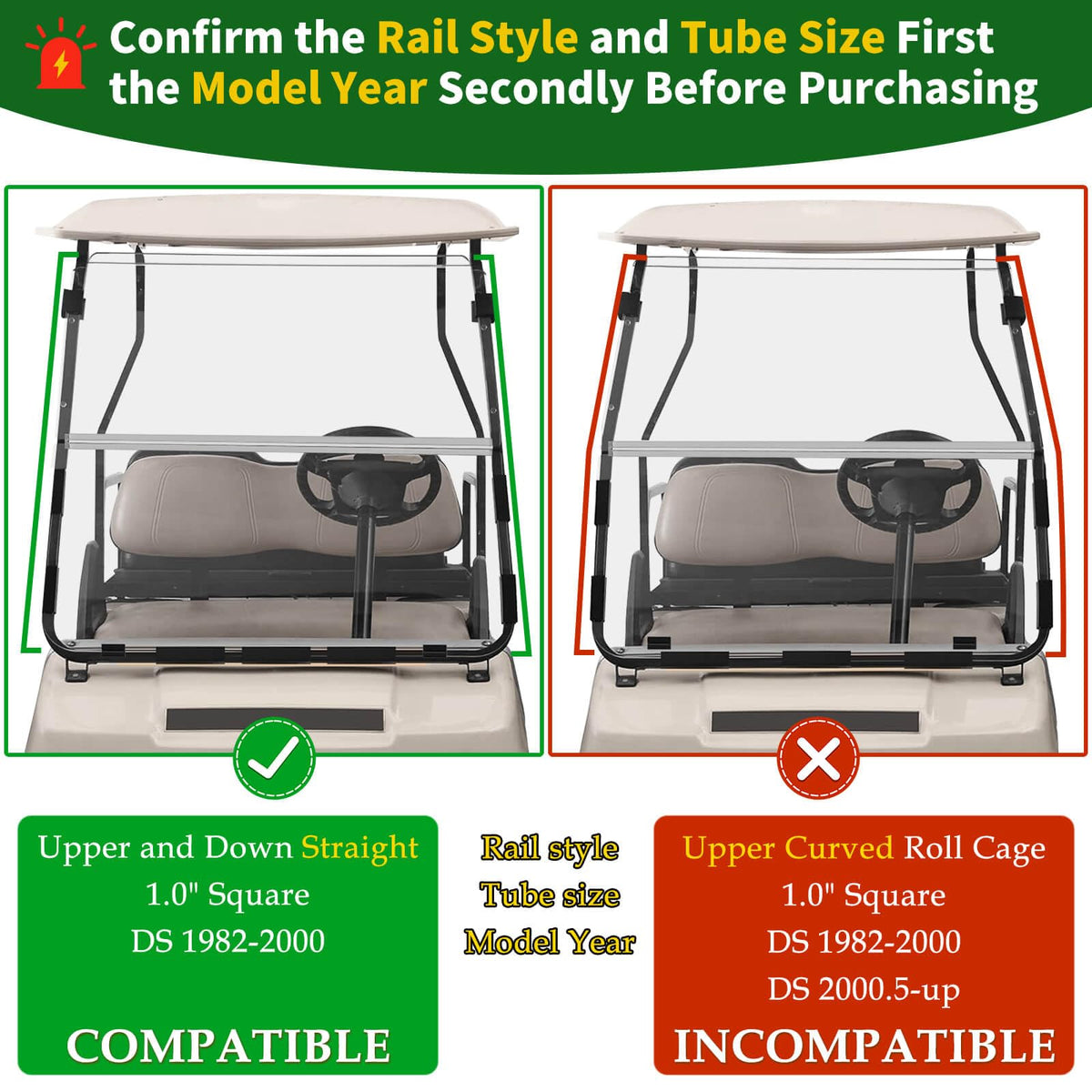 Cartalia foldable windshield with hinge demonstrates easy airflow and rain defense