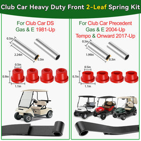 Cartalia front leaf springs kit for Precedent, enhanced load handling.