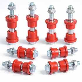Cartalia front lower leaf spring bushing kit laid out for straightforward installation.
