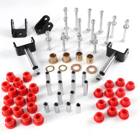 Cartalia front-rear end bushing kit for 1993+ Club Car DS enhances ride stability and smooth handling.