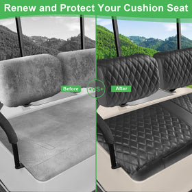 Cartalia front seat cover includes a small pocket for keys and cards.