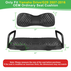 Cartalia front seat diamond-pattern cover adds modern style and protection