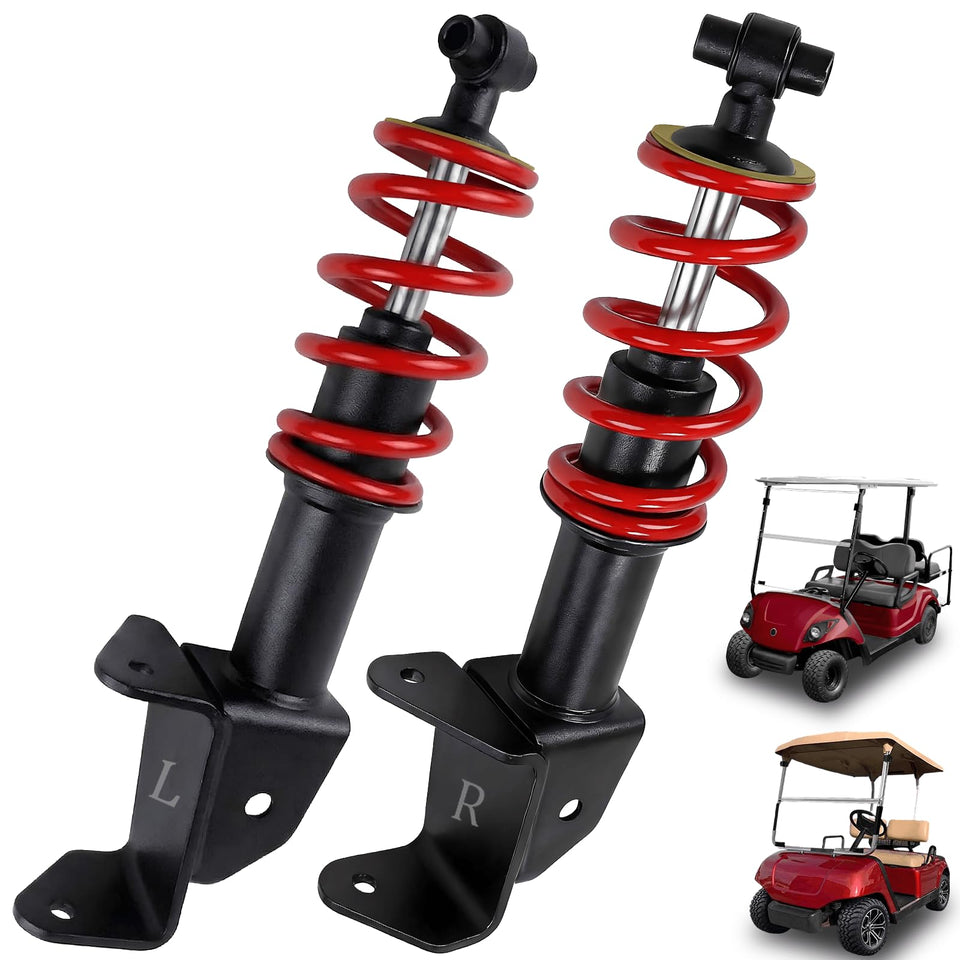 Cartalia front shock absorber for Yamaha G22/G29 improves ride stability on rough terrain.