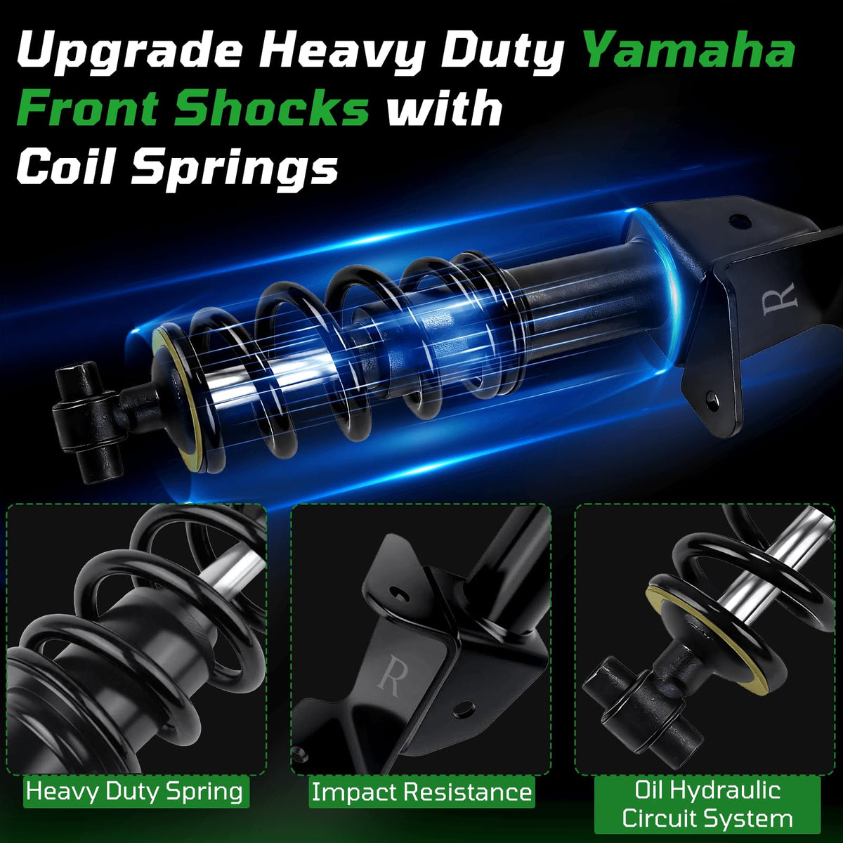 Cartalia front shock replacement for OEM compatibility