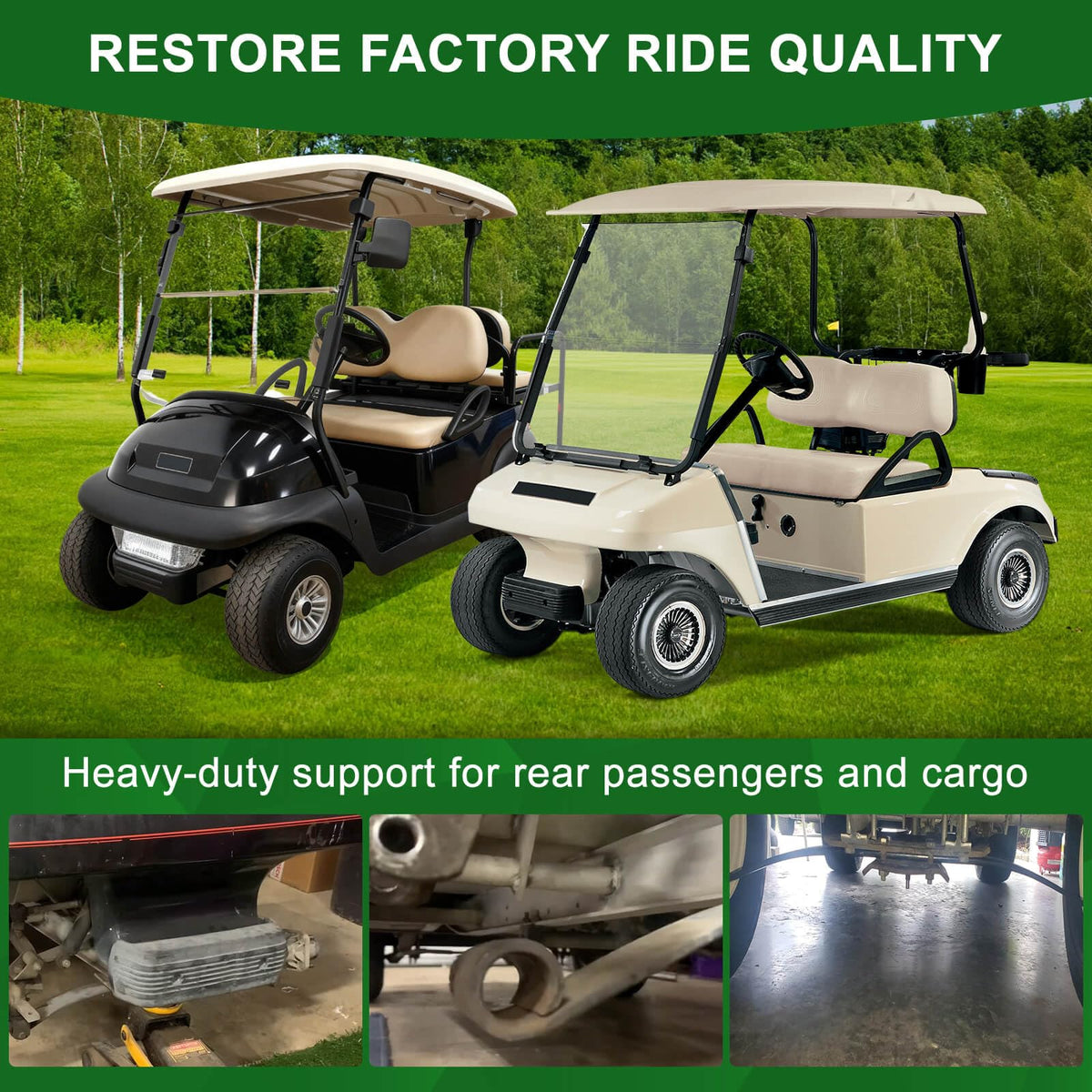Cartalia front suspension ride demo illustrating smoother handling on uneven terrain.