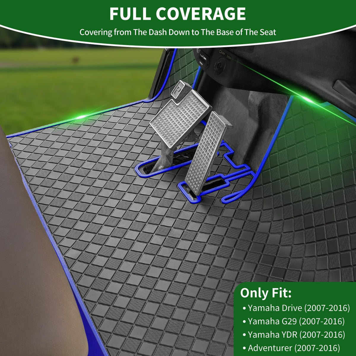 Cartalia full-coverage liner compatible with Gen1 Yamaha drives for a tight fit.