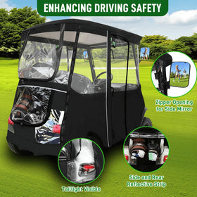Cartalia QuieTech window view highlights visibility and weather shield