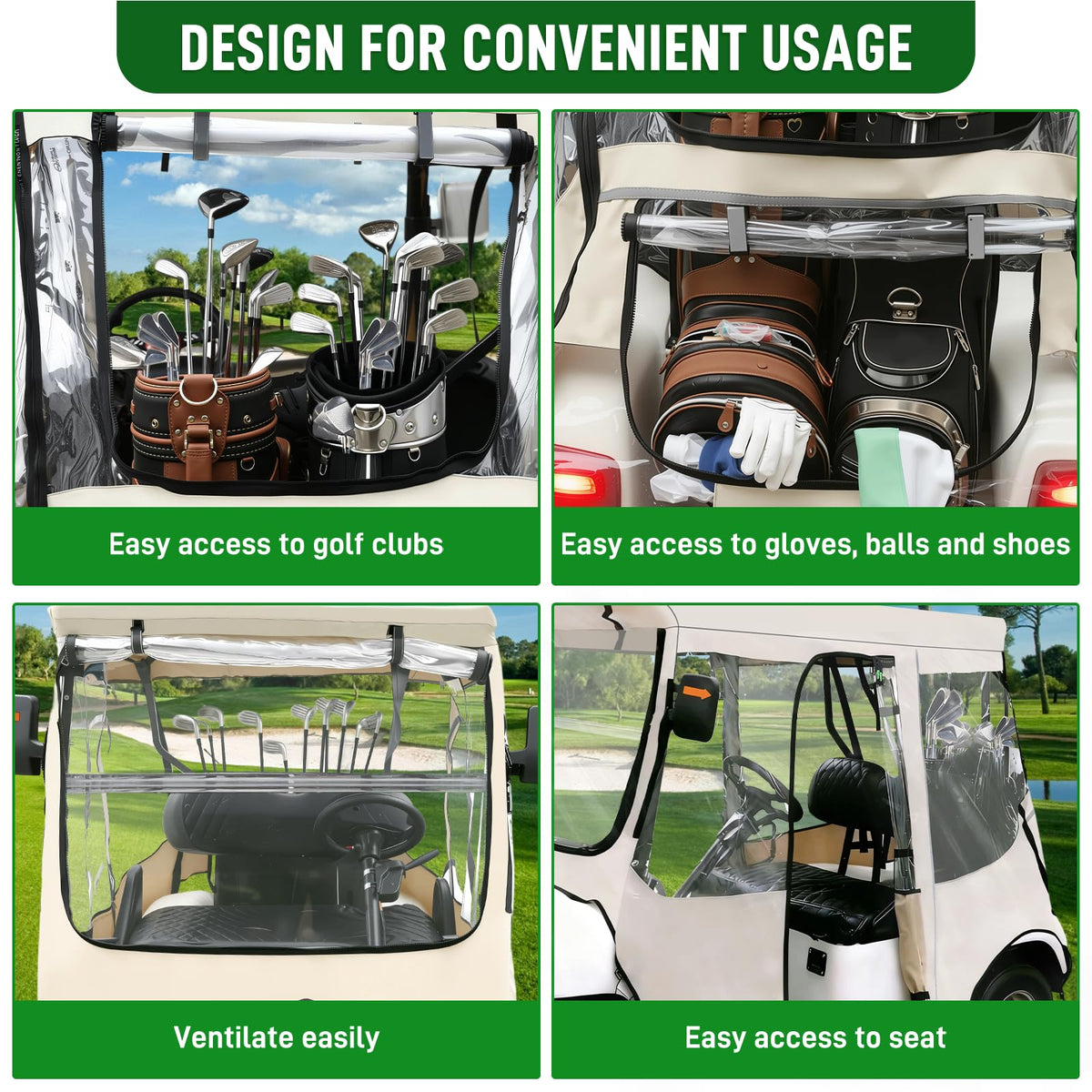 Cartalia enclosure material: Oxford fabric with waterproofing and UV protection