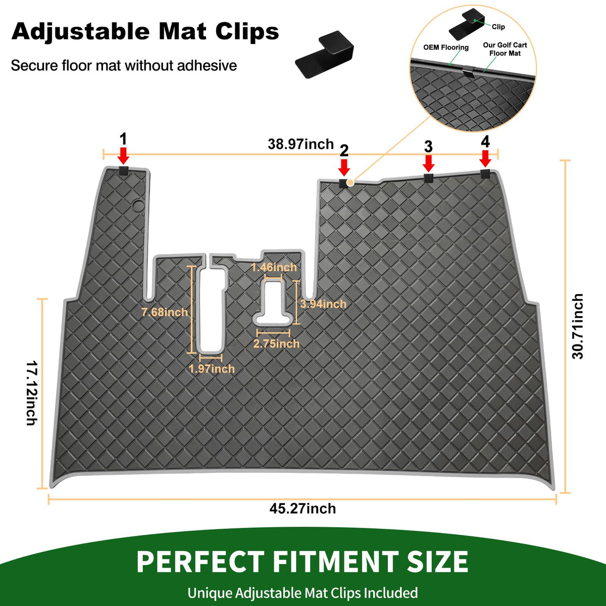 Cartalia natural rubber 8mm liner resists UV and deformation for outdoor use
