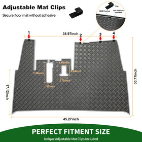 Cartalia natural rubber 8mm liner resists UV and deformation for outdoor use