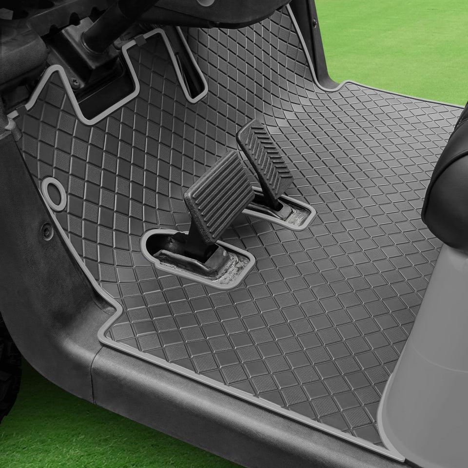 Cartalia RXV full-coverage floor liner protects the cockpit and feet area.