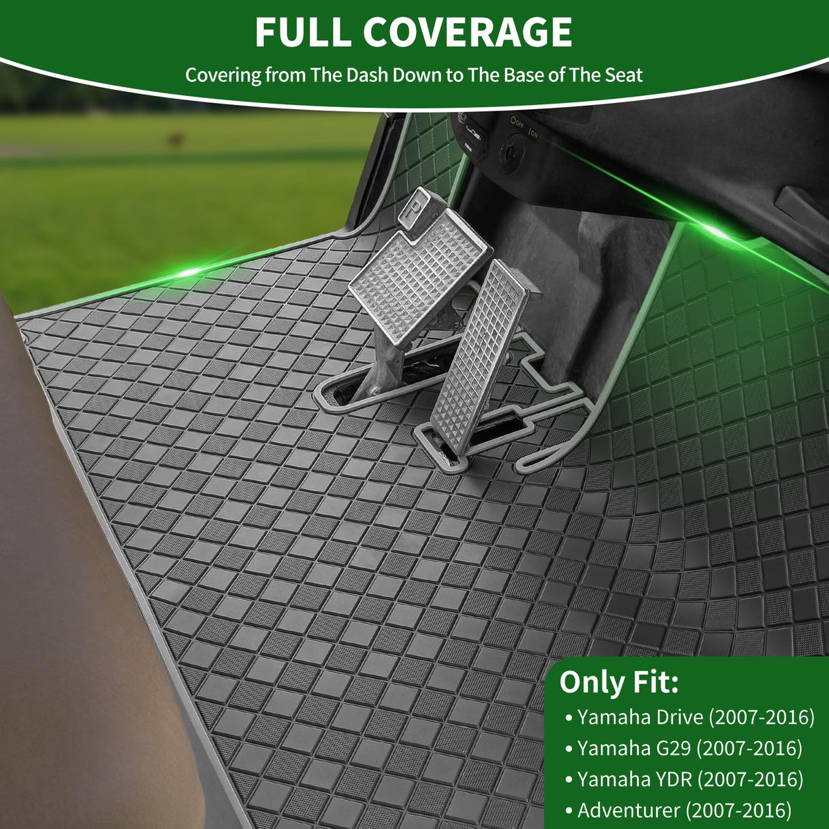 Cartalia anti-slip grid liner enhances grip for safer rides.