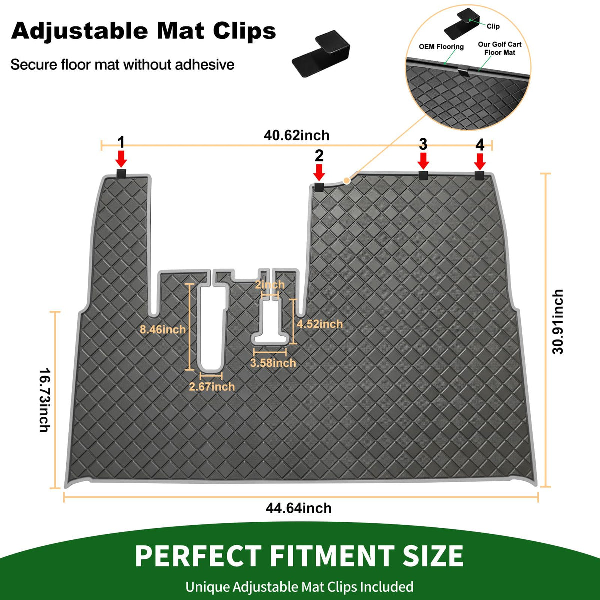 Cartalia easy-clean surface rinses clean for a fresh finish.