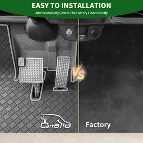 Cartalia natural rubber liner offers durable, odor-free protection.