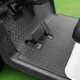 Cartalia EZGO RXV floor mat, diamond pattern for grip and control.