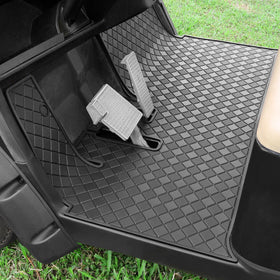 Cartalia 8mm thick golf cart floor mat for durable floor protection during heavy use