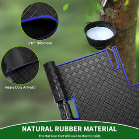 Four clip design ensures secure, quick installation for ease.