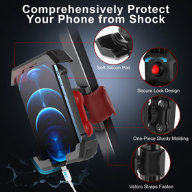 Cartalia secure-lock prevents drops on uneven fairways