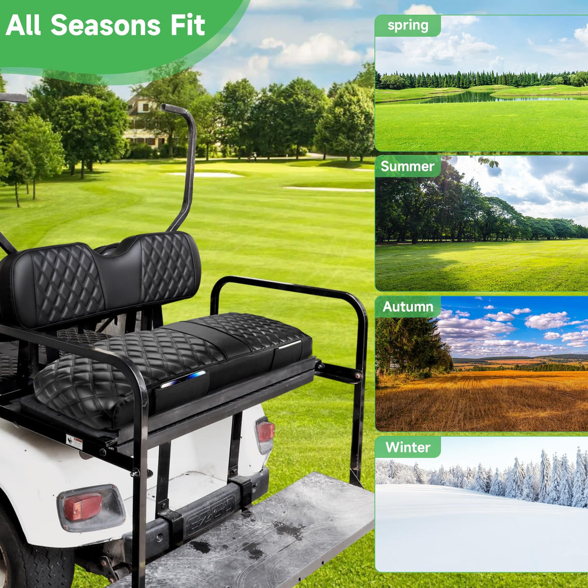 Cartalia rear-seat storage pocket keeps keys and phones within easy reach.